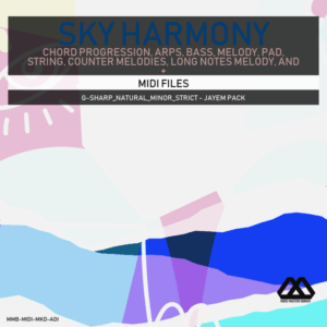 Sky Harmony - 4 Chords - 5 Notes-Chords - 16 Bars - Strict - G-sharp_Natural_Minor_Strict - Jayem Pack