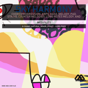 Sky Harmony - 4 Chords - 5 Notes-Chords - 16 Bars - Strict - G-sharp_Natural_Minor_Strict - Juvel Pack