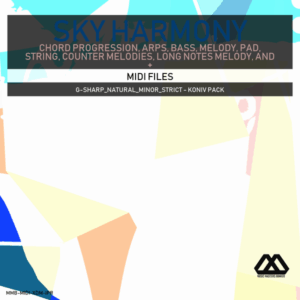 Sky Harmony - 4 Chords - 5 Notes-Chords - 16 Bars - Strict - G-sharp_Natural_Minor_Strict - Koniv Pack