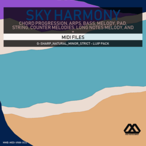 Sky Harmony - 4 Chords - 5 Notes-Chords - 16 Bars - Strict - G-sharp_Natural_Minor_Strict - Lijip Pack