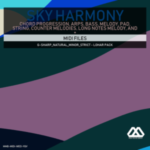 Sky Harmony - 4 Chords - 5 Notes-Chords - 16 Bars - Strict - G-sharp_Natural_Minor_Strict - Lohar Pack