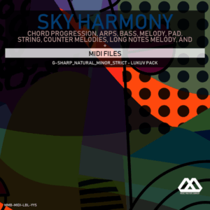 Sky Harmony - 4 Chords - 5 Notes-Chords - 16 Bars - Strict - G-sharp_Natural_Minor_Strict - Lukuv Pack