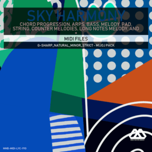 Sky Harmony - 4 Chords - 5 Notes-Chords - 16 Bars - Strict - G-sharp_Natural_Minor_Strict - Mijoj Pack