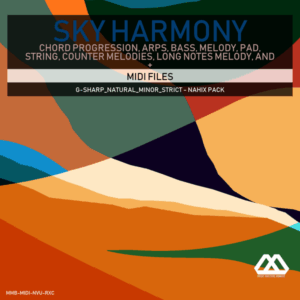 Sky Harmony - 4 Chords - 5 Notes-Chords - 16 Bars - Strict - G-sharp_Natural_Minor_Strict - Nahix Pack