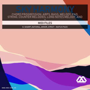 Sky Harmony - 4 Chords - 5 Notes-Chords - 16 Bars - Strict - G-sharp_Natural_Minor_Strict - Nufus Pack