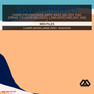 Sky Harmony - 4 Chords - 5 Notes-Chords - 16 Bars - Strict - G-sharp_Natural_Minor_Strict - Nuhaz Pack