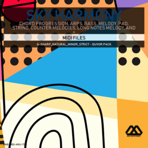 Sky Harmony - 4 Chords - 5 Notes-Chords - 16 Bars - Strict - G-sharp_Natural_Minor_Strict - Quvor Pack