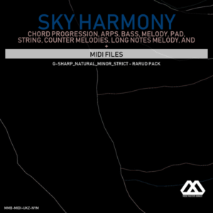 Sky Harmony - 4 Chords - 5 Notes-Chords - 16 Bars - Strict - G-sharp_Natural_Minor_Strict - Rarud Pack