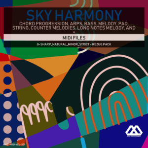 Sky Harmony - 4 Chords - 5 Notes-Chords - 16 Bars - Strict - G-sharp_Natural_Minor_Strict - Rezuq Pack