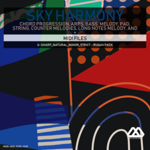 Sky Harmony - 4 Chords - 5 Notes-Chords - 16 Bars - Strict - G-sharp_Natural_Minor_Strict - Ruqav Pack