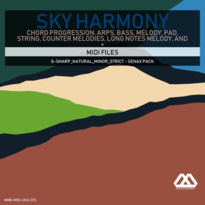 Sky Harmony - 4 Chords - 5 Notes-Chords - 16 Bars - Strict - G-sharp_Natural_Minor_Strict - Senax Pack