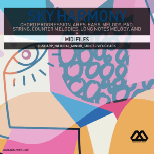 Sky Harmony - 4 Chords - 5 Notes-Chords - 16 Bars - Strict - G-sharp_Natural_Minor_Strict - Vifug Pack