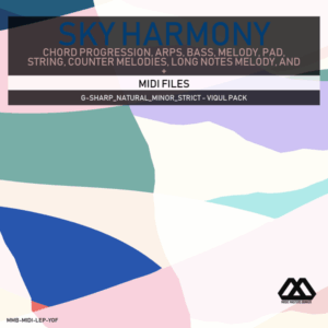 Sky Harmony - 4 Chords - 5 Notes-Chords - 16 Bars - Strict - G-sharp_Natural_Minor_Strict - Viqul Pack