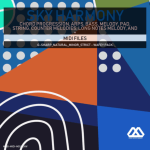 Sky Harmony - 4 Chords - 5 Notes-Chords - 16 Bars - Strict - G-sharp_Natural_Minor_Strict - Wafey Pack