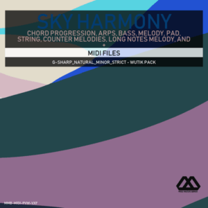 Sky Harmony - 4 Chords - 5 Notes-Chords - 16 Bars - Strict - G-sharp_Natural_Minor_Strict - Wutik Pack