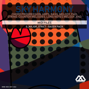 Sky Harmony - 4 Chords - 5 Notes-Chords - 16 Bars - Strict - G_Major_Strict - Basek Pack