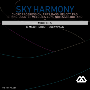Sky Harmony - 4 Chords - 5 Notes-Chords - 16 Bars - Strict - G_Major_Strict - Bogav Pack