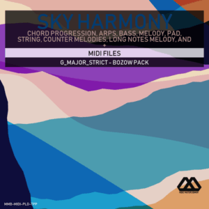 Sky Harmony - 4 Chords - 5 Notes-Chords - 16 Bars - Strict - G_Major_Strict - Bozow Pack