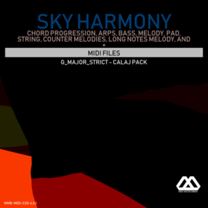 Sky Harmony - 4 Chords - 5 Notes-Chords - 16 Bars - Strict - G_Major_Strict - Calaj Pack
