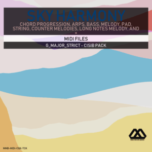 Sky Harmony - 4 Chords - 5 Notes-Chords - 16 Bars - Strict - G_Major_Strict - Cisib Pack