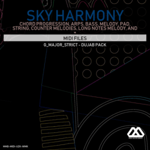 Sky Harmony - 4 Chords - 5 Notes-Chords - 16 Bars - Strict - G_Major_Strict - Dujab Pack