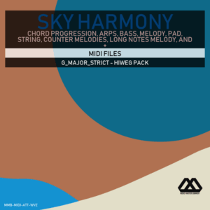 Sky Harmony - 4 Chords - 5 Notes-Chords - 16 Bars - Strict - G_Major_Strict - Hiweg Pack