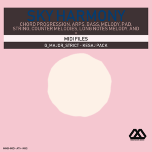 Sky Harmony - 4 Chords - 5 Notes-Chords - 16 Bars - Strict - G_Major_Strict - Kesaj Pack
