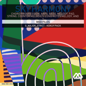 Sky Harmony - 4 Chords - 5 Notes-Chords - 16 Bars - Strict - G_Major_Strict - Kokuy Pack