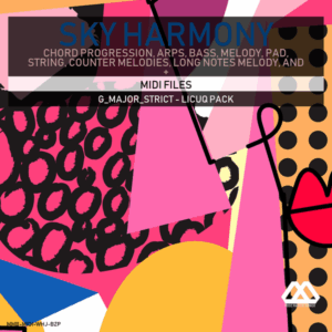 Sky Harmony - 4 Chords - 5 Notes-Chords - 16 Bars - Strict - G_Major_Strict - Licuq Pack