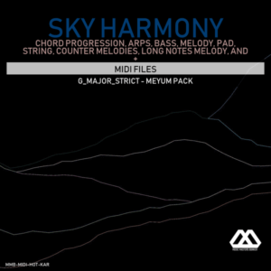 Sky Harmony - 4 Chords - 5 Notes-Chords - 16 Bars - Strict - G_Major_Strict - Meyum Pack