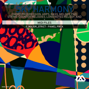 Sky Harmony - 4 Chords - 5 Notes-Chords - 16 Bars - Strict - G_Major_Strict - Pawel Pack