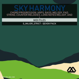 Sky Harmony - 4 Chords - 5 Notes-Chords - 16 Bars - Strict - G_Major_Strict - Qehok Pack