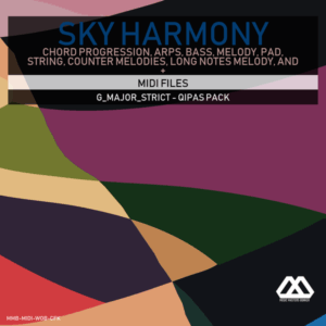 Sky Harmony - 4 Chords - 5 Notes-Chords - 16 Bars - Strict - G_Major_Strict - Qipas Pack