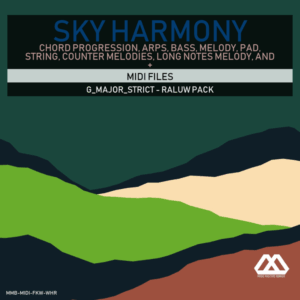 Sky Harmony - 4 Chords - 5 Notes-Chords - 16 Bars - Strict - G_Major_Strict - Raluw Pack
