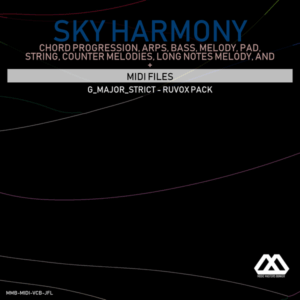 Sky Harmony - 4 Chords - 5 Notes-Chords - 16 Bars - Strict - G_Major_Strict - Ruvox Pack