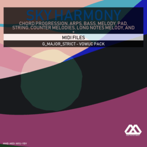 Sky Harmony - 4 Chords - 5 Notes-Chords - 16 Bars - Strict - G_Major_Strict - Vowuc Pack