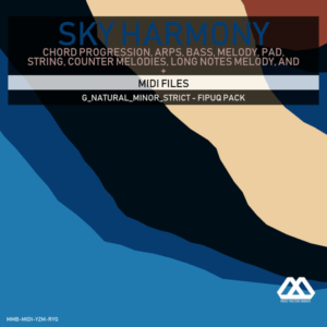 Sky Harmony - 4 Chords - 5 Notes-Chords - 16 Bars - Strict - G_Natural_Minor_Strict - Fipuq Pack