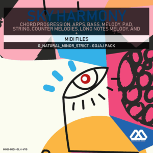 Sky Harmony - 4 Chords - 5 Notes-Chords - 16 Bars - Strict - G_Natural_Minor_Strict - Gojaj Pack