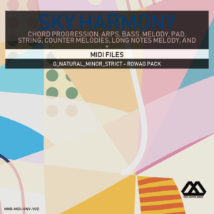 Sky Harmony - 4 Chords - 5 Notes-Chords - 16 Bars - Strict - G_Natural_Minor_Strict - Rowag Pack
