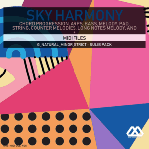 Sky Harmony - 4 Chords - 5 Notes-Chords - 16 Bars - Strict - G_Natural_Minor_Strict - Sulib Pack
