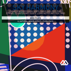 Sky Harmony - 4 Chords - 5 Notes-Chords - 16 Bars - Strict - G_Natural_Minor_Strict - Tusel Pack