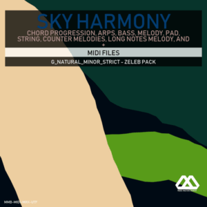 Sky Harmony - 4 Chords - 5 Notes-Chords - 16 Bars - Strict - G_Natural_Minor_Strict - Zeleb Pack