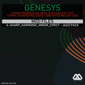 Genesys - A-sharp_Harmonic_Minor_Strict - Jaziz Pack