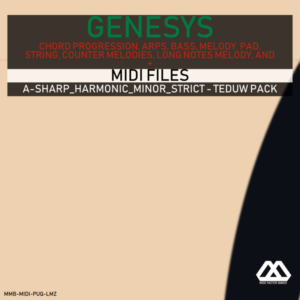Genesys - A-sharp_Harmonic_Minor_Strict - Teduw Pack