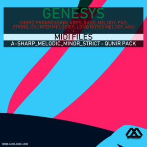 Genesys - A-sharp_Melodic_Minor_Strict - Qunir Pack