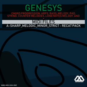 Genesys - A-sharp_Melodic_Minor_Strict - Recat Pack