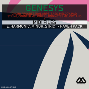 Genesys - E_Harmonic_Minor_Strict - Paveh Pack