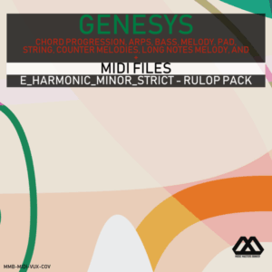 Genesys - E_Harmonic_Minor_Strict - Rulop Pack