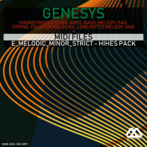 Genesys - E_Melodic_Minor_Strict - Hihes Pack