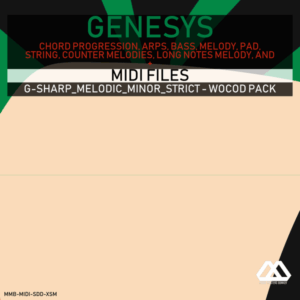 Genesys - G-sharp_Melodic_Minor_Strict - Wocod Pack